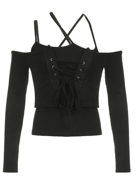 asymmetrical-black-skinny-halter-neck-crop-top-1