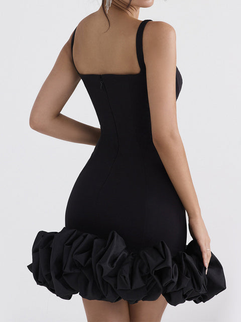 spice-girl-black-curled-up-halter-backless-square-neck-dress-3