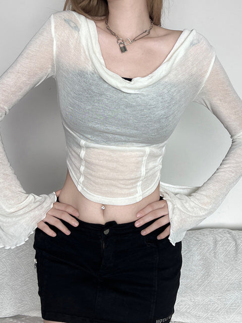 white-hooded-flare-sleeve-see-through-top-2