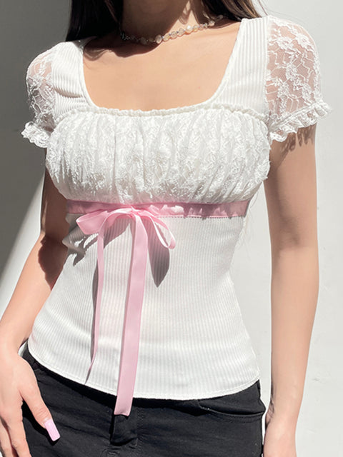 white-lace-patchwork-square-neck-bow-top-1