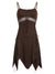 vintage-brown-lace-spliced-halter-sleeveless-backless-dress-1