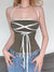 bandage-folds-strapless-lace-up-sexy-backless-top-1
