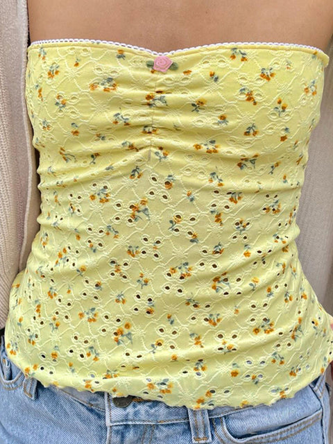 sweet-small-strapless-flowers-printed-top-1
