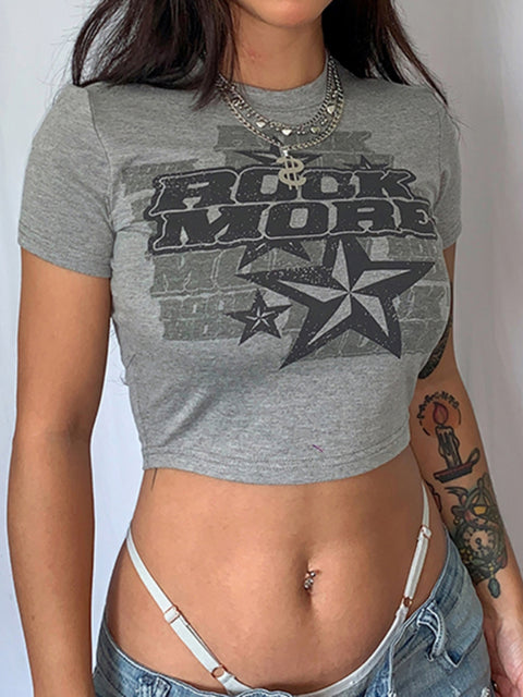 retro-grey-letter-printed-star-shortsleeve-roundneck-top-2