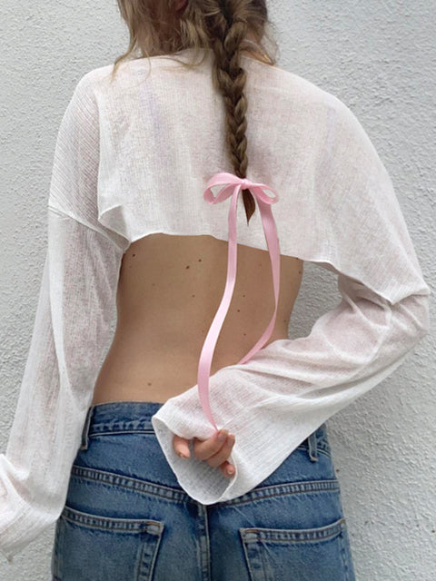 casual-beach-white-knit-thin-see-through-long-sleeve-top-5