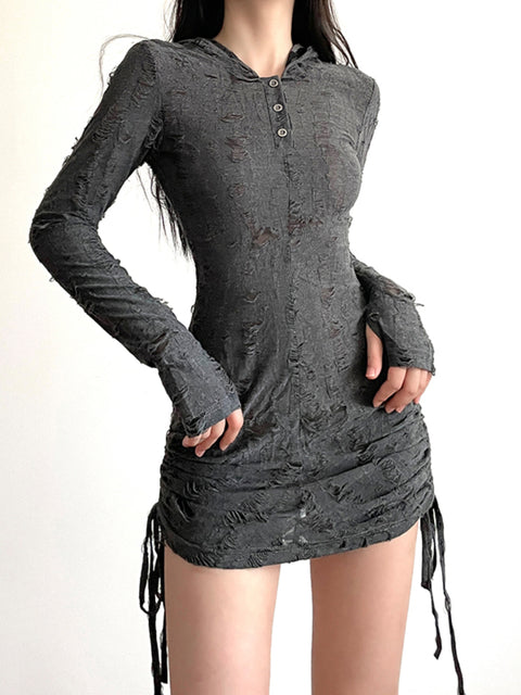 vintage-drawstring-hooded-backless-transparent-dress-1