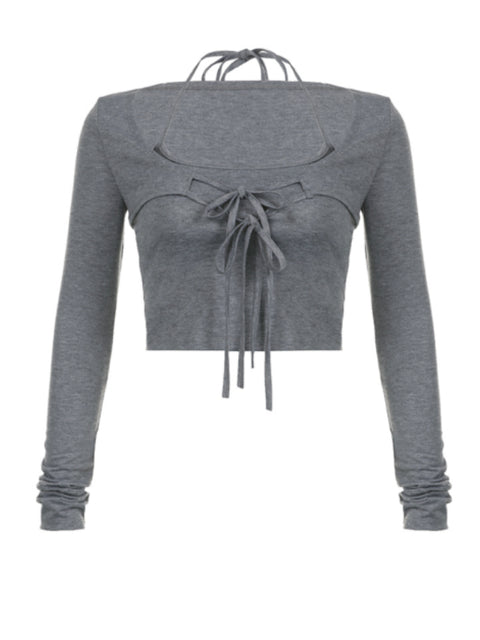 grey-lace-up-halter-neck-knit-top-4