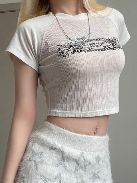 white-slim-print-crop-round-neck-short-sleeve-top-3