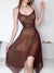 vintage-brown-halter-neck-mesh-dress-2