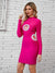 rose-red-long-sleeve-slim-fit-sexy-bandage-dress-4