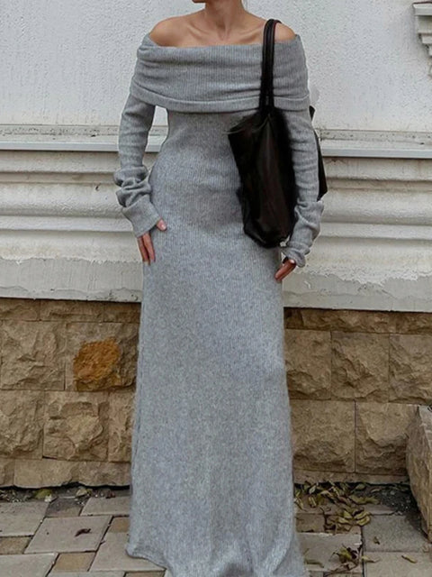 elegant-off-shoulder-long-sleeve-side-split-dress-1