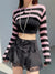 retro-pink-stripe-short-knitted-long-sleeve-sweater-1