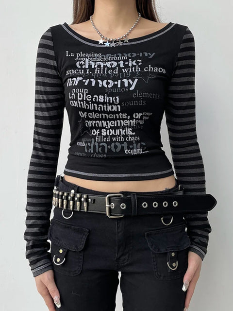 gothic-black-stripe-letter-printed-top-1
