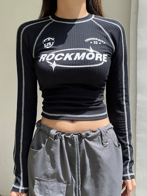 black-knitted-letter-printed-long-sleeve-top-2