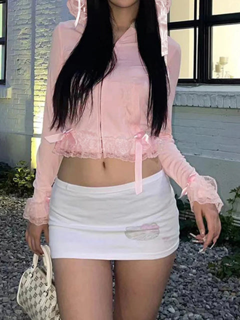 sweet-pink-zip-up-bow-lace-hood-top-1