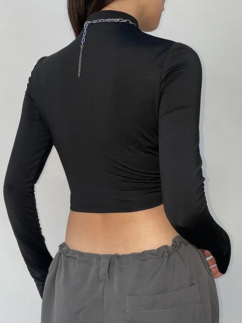 black-reflective-stripe-patchwork-crop-long-sleeve-top-4