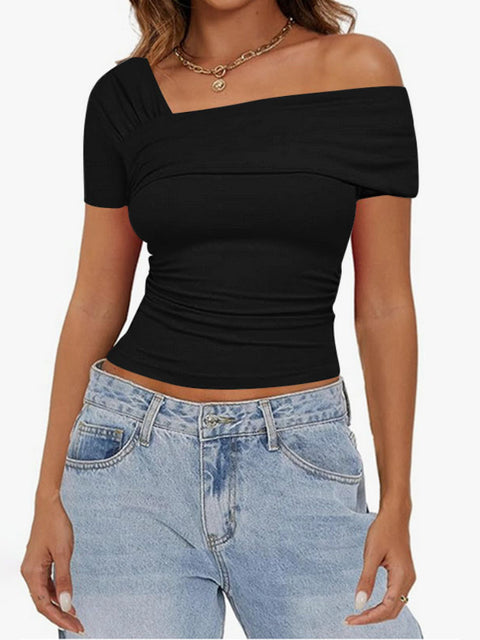 casual-asymmetrical-short-sleeve-crop-top-1