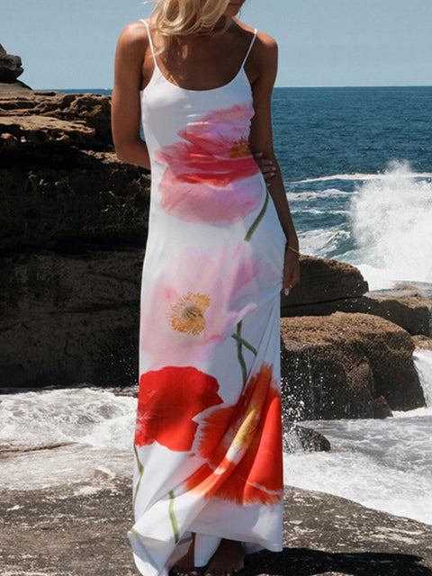 flowers-printing-strap-backless-beach-dress-1