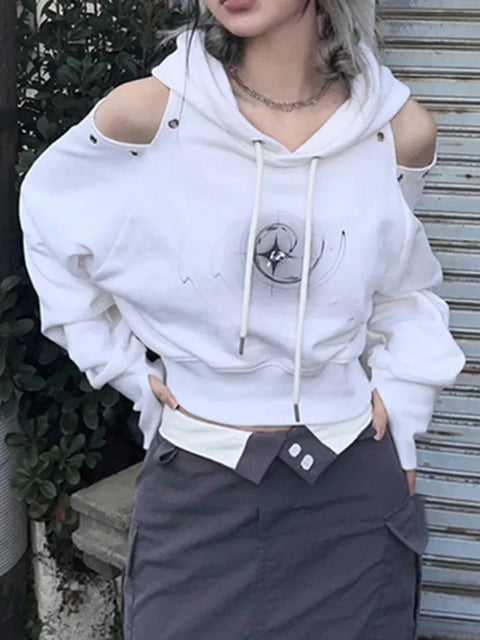 white-printed-open-shoulder-hooded-top-1