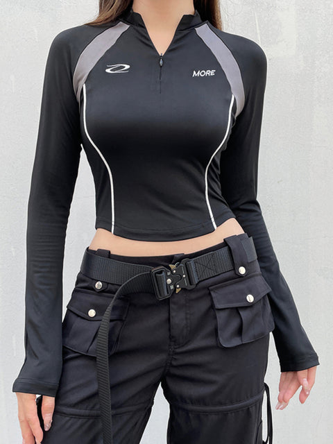 stripe-stitch-invisible-zipper-stand-collar-top-2