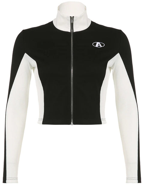 black-white-stitched-turtleneck-zip-up-top-1