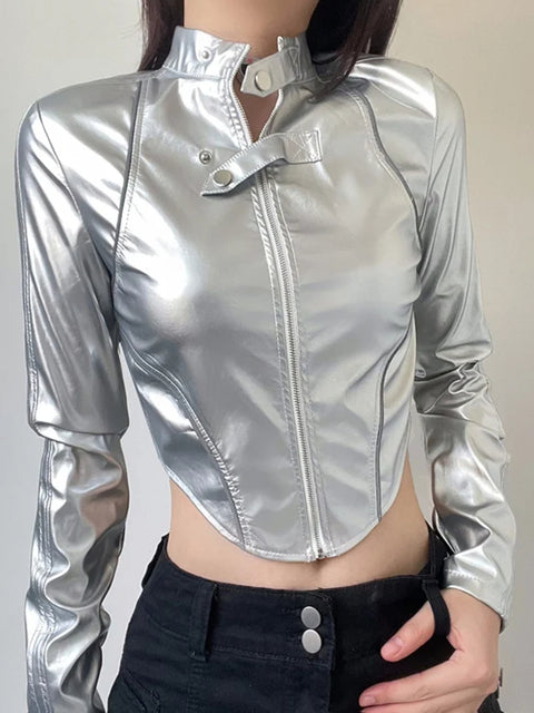 reflective-stripe-spliced-pu-leather-jacket-1