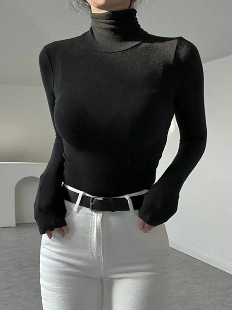 casual-tight-turtleneck-long-sleeve-top-1