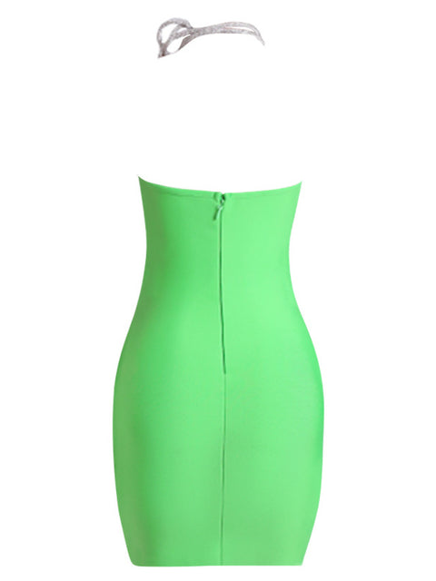 green-diamond-setting-halter-sleeveless-backless-bandage-sexy-dress-2