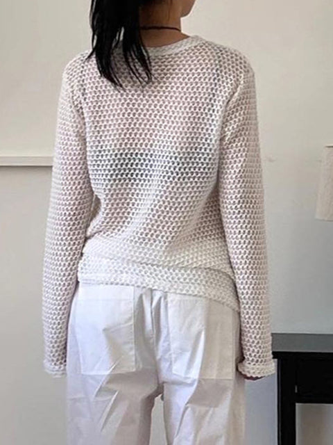 white-graphic-printing-knit-fishnet-hollow-out-top-4