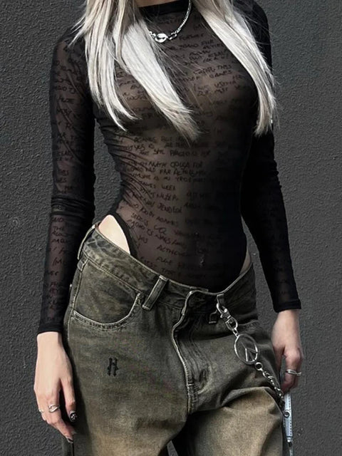 black-mesh-see-through-letter-printing-bodysuit-1