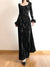 elegant-black-velour-faux-fur-jacquard-dress-1
