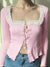 pink-square-neck-bow-lace-spliced-top-1