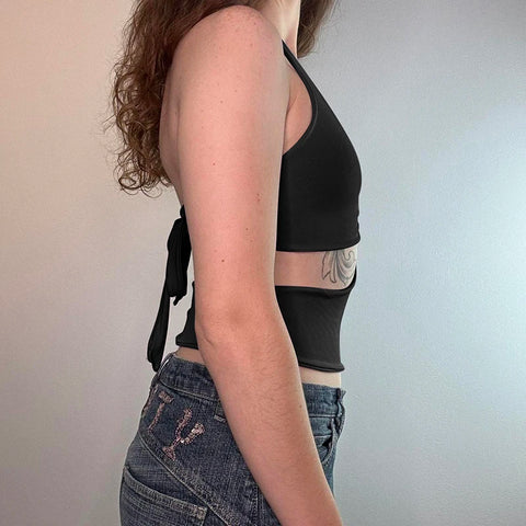 casual-black-backless-halter-tie-up-top-2