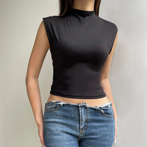 casual-skinny-stand-collar-cropped-top-4