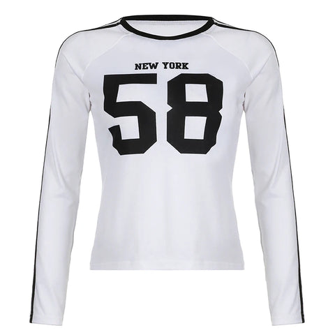 Casual Stripe Digital Printed Top