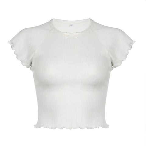 cute-white-knitted-short-sleeve-crop-top-4