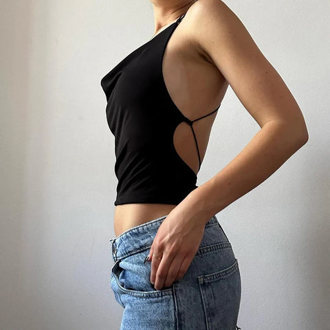 black-bandage-backless-halter-tie-up-top-5