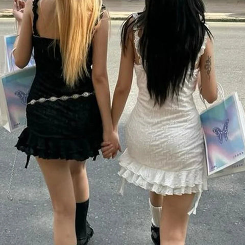 sexy-strap-jacquard-ruffles-sleeveless-dress-4