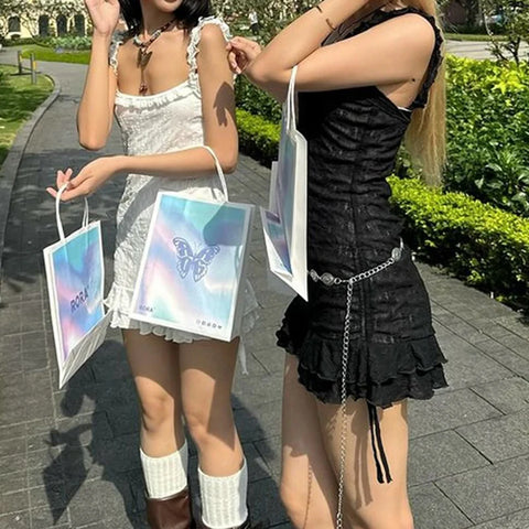 sexy-strap-jacquard-ruffles-sleeveless-dress-3