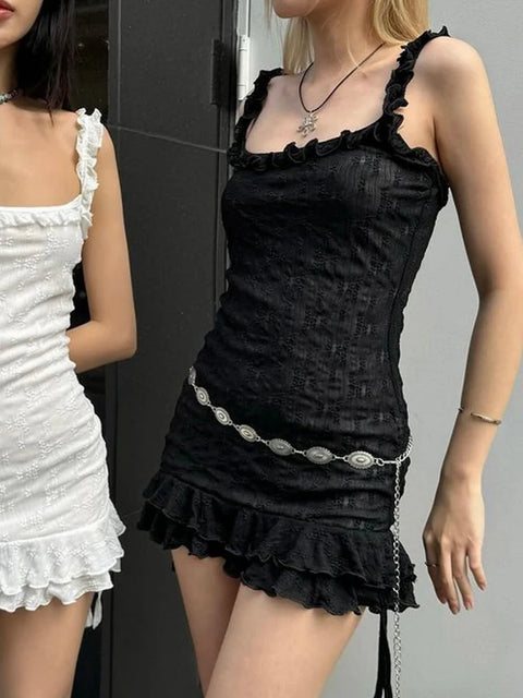 sexy-strap-jacquard-ruffles-sleeveless-dress-6