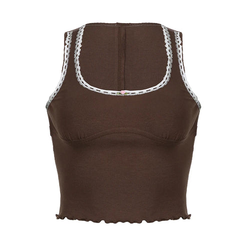vintage-brown-sleeveless-frill-lace-top-4
