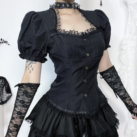 vintage-black-folded-short-sleeves-top-3