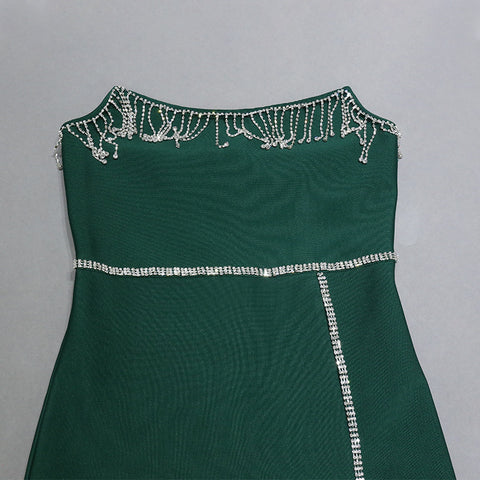 dark-green-sexy-strapless-pendant-fringe-irregular-bandage-dress-6