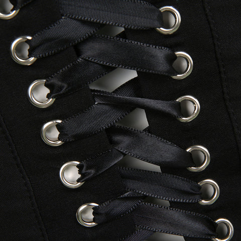 black-one-shoulder-back-cross-lace-up-split-top-11