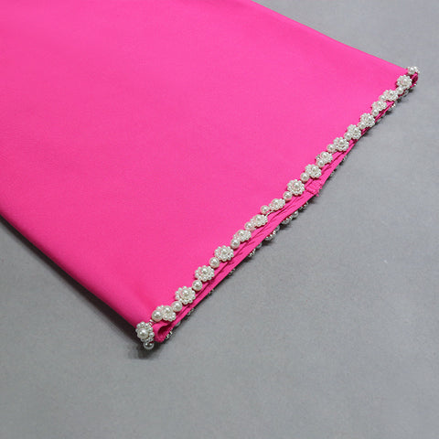 pink-pearl-sexy-cross-neck-waist-bandage-skinny-dress-8