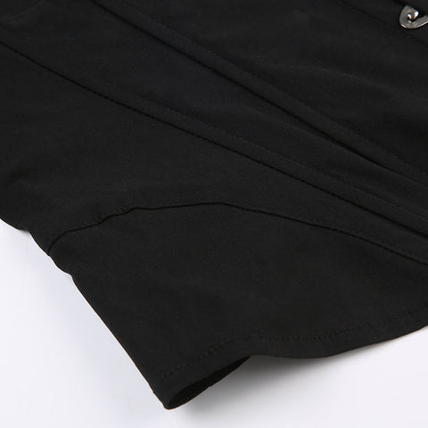 black-one-shoulder-back-cross-lace-up-split-top-9