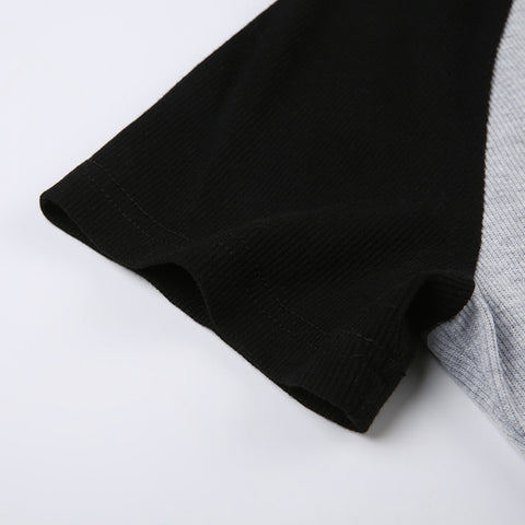 grey-letter-metal-logo-round-neck-short-sleeve-top-9