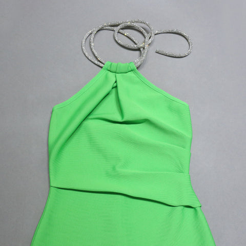green-diamond-setting-halter-sleeveless-backless-bandage-sexy-dress-6