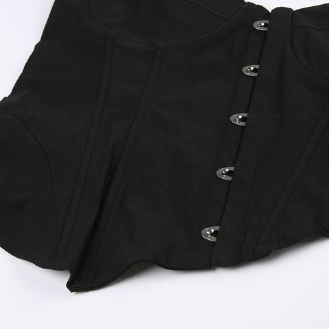 black-one-shoulder-back-cross-lace-up-split-top-10