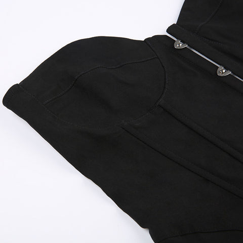 black-one-shoulder-back-cross-lace-up-split-top-8